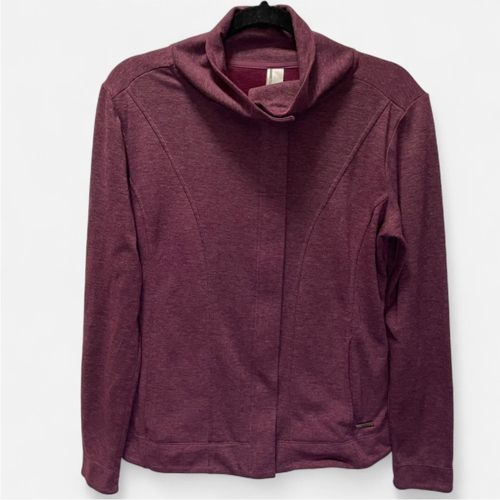 Mondetta Women's Burgundy Cowl Neck Sweater - A Real Multitasker!